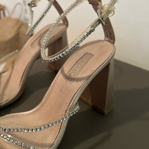 Topshop rhinestone sandal heels - Picture 3 of 3